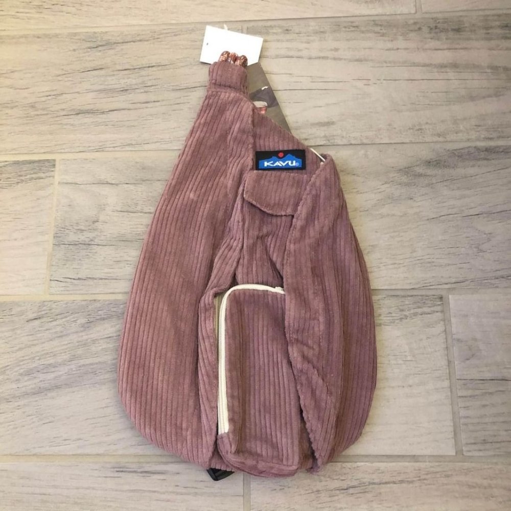 Kavu Mini Rope Cord Bag - Rum Raisin - NEW